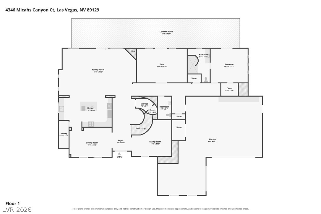 4346 Micahs Canyon Court Las Vegas NV 89129