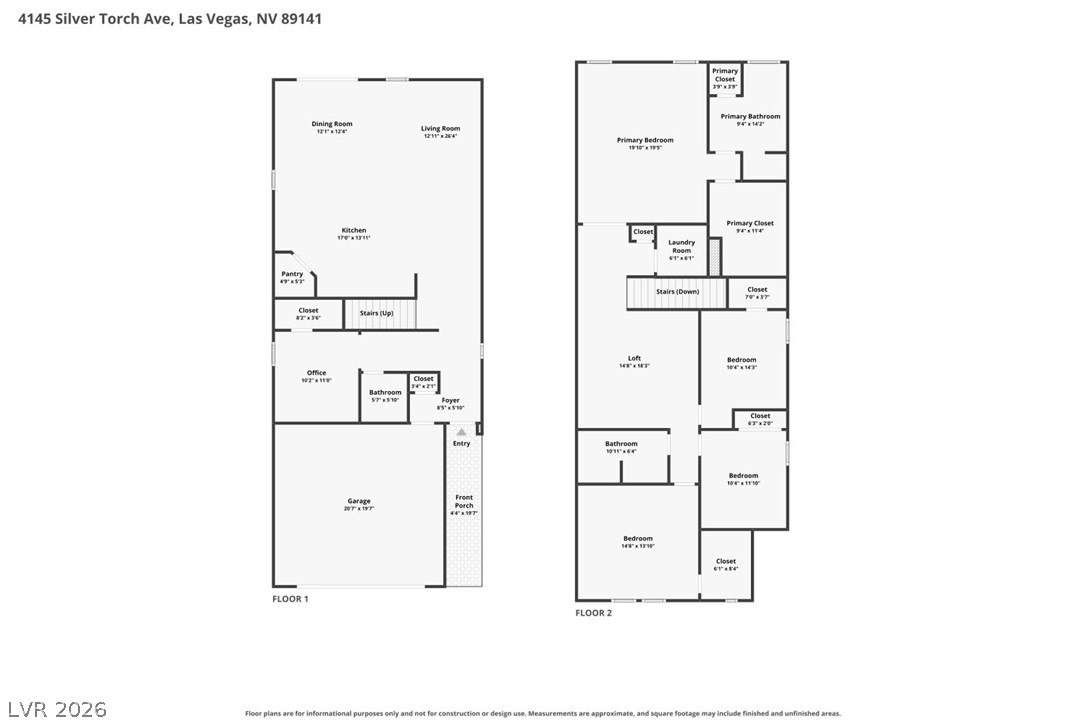 4145 Silver Torch Avenue Las Vegas NV 89141
