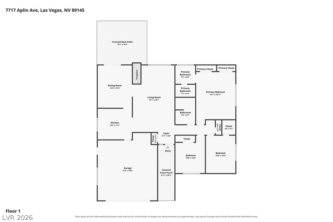 7717 Aplin Avenue Las Vegas NV 89145