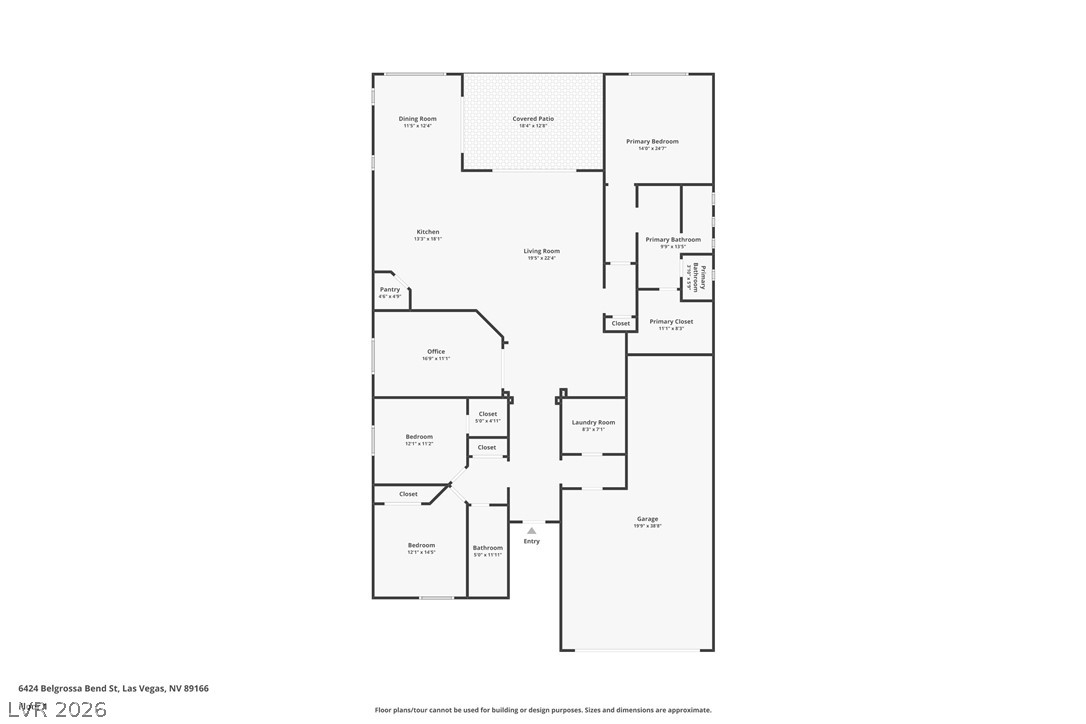 6424 Belgrossa Bend Street Las Vegas NV 89166