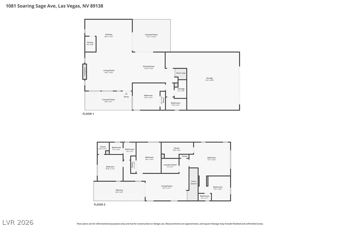 1081 Soaring Sage Avenue Las Vegas NV 89138