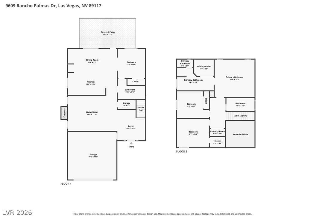 9609 Rancho Palmas Drive Las Vegas NV 89117