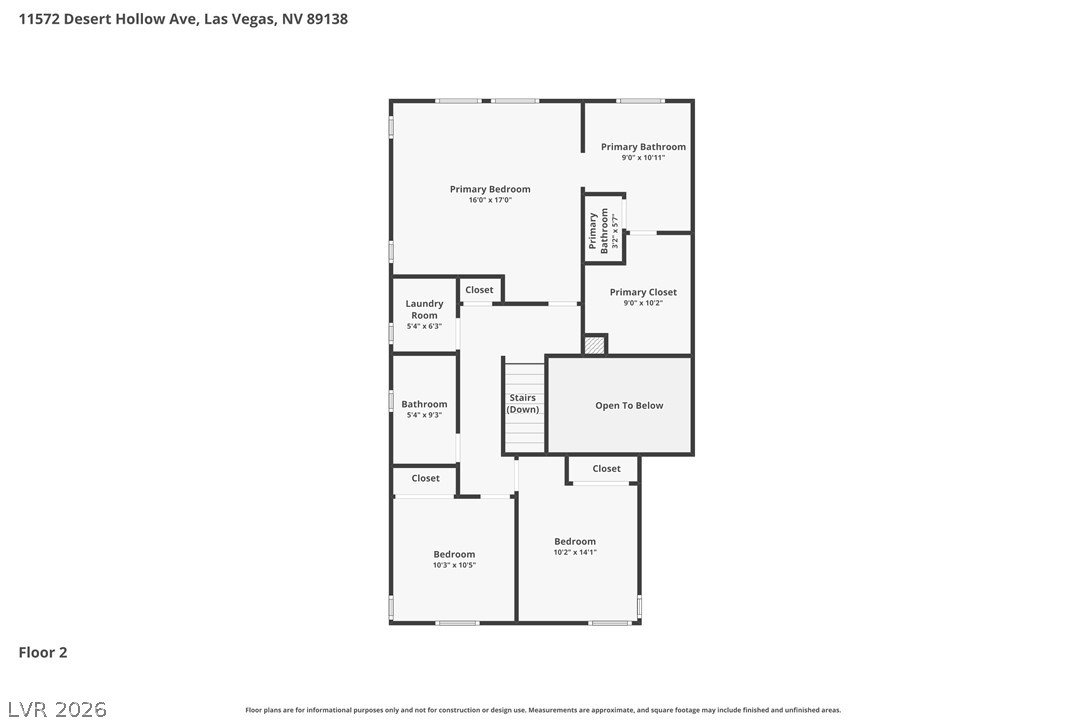11572 Desert Hollow Avenue Las Vegas NV 89138
