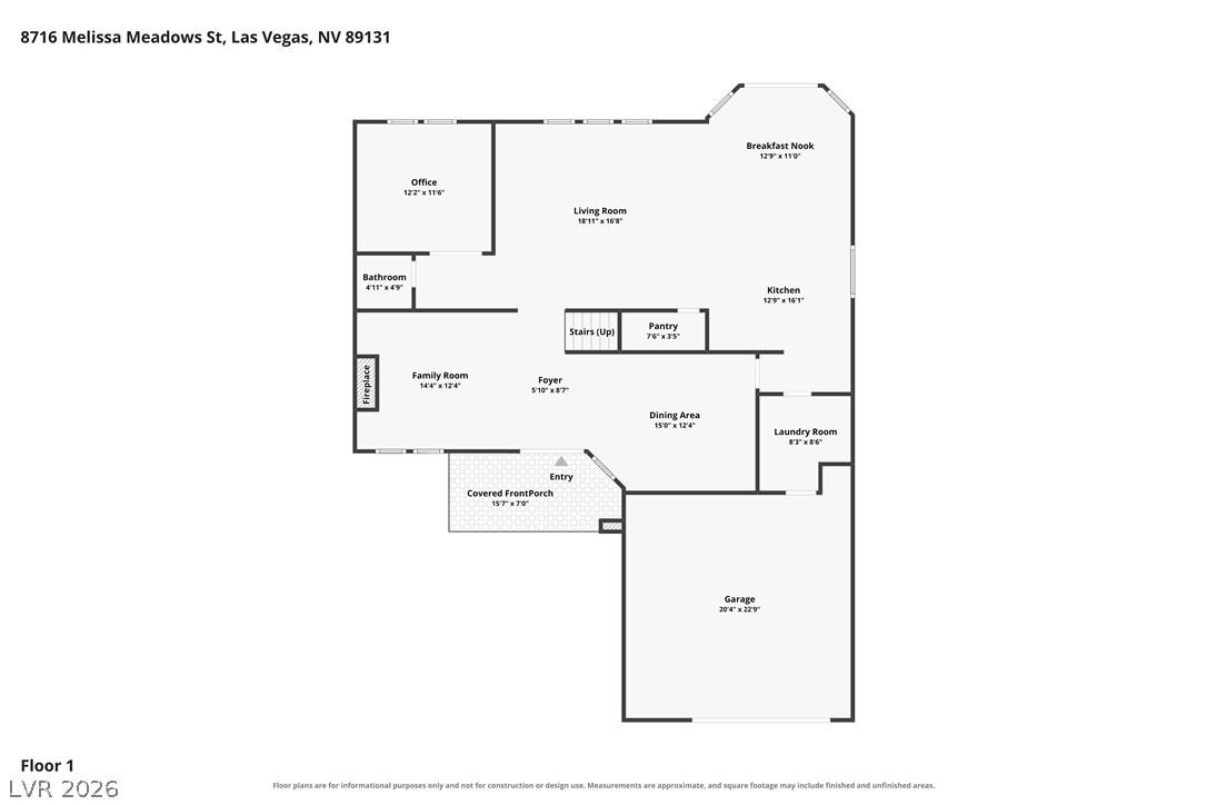 8716 Melissa Meadows Street Las Vegas NV 89131