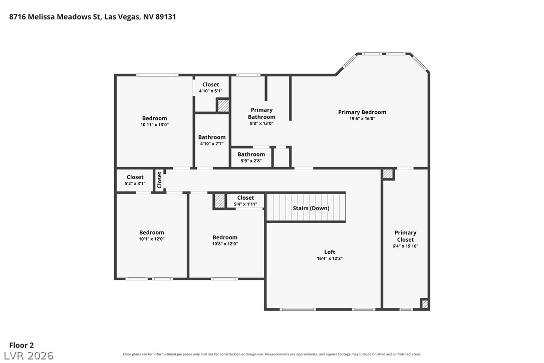 8716 Melissa Meadows Street Las Vegas NV 89131
