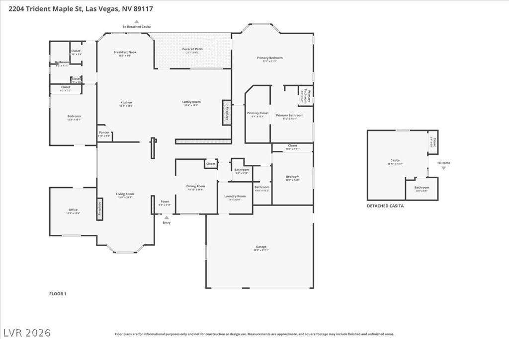 2204 Trident Maple Street Las Vegas NV 89117