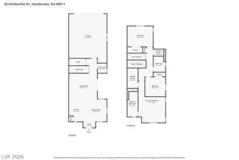 40 Kimberlite Drive Henderson NV 89011