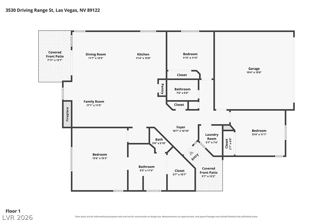3530 Driving Range Street Las Vegas NV 89122