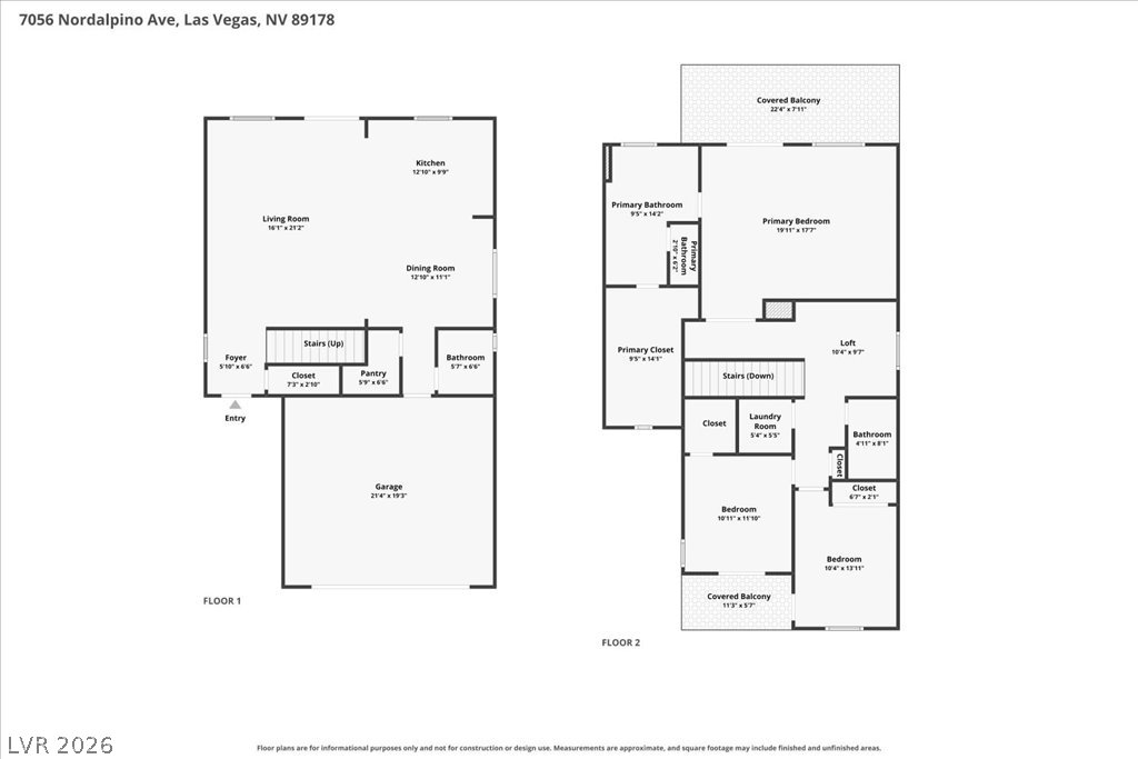 7056 Nordalpino Avenue Las Vegas NV 89178