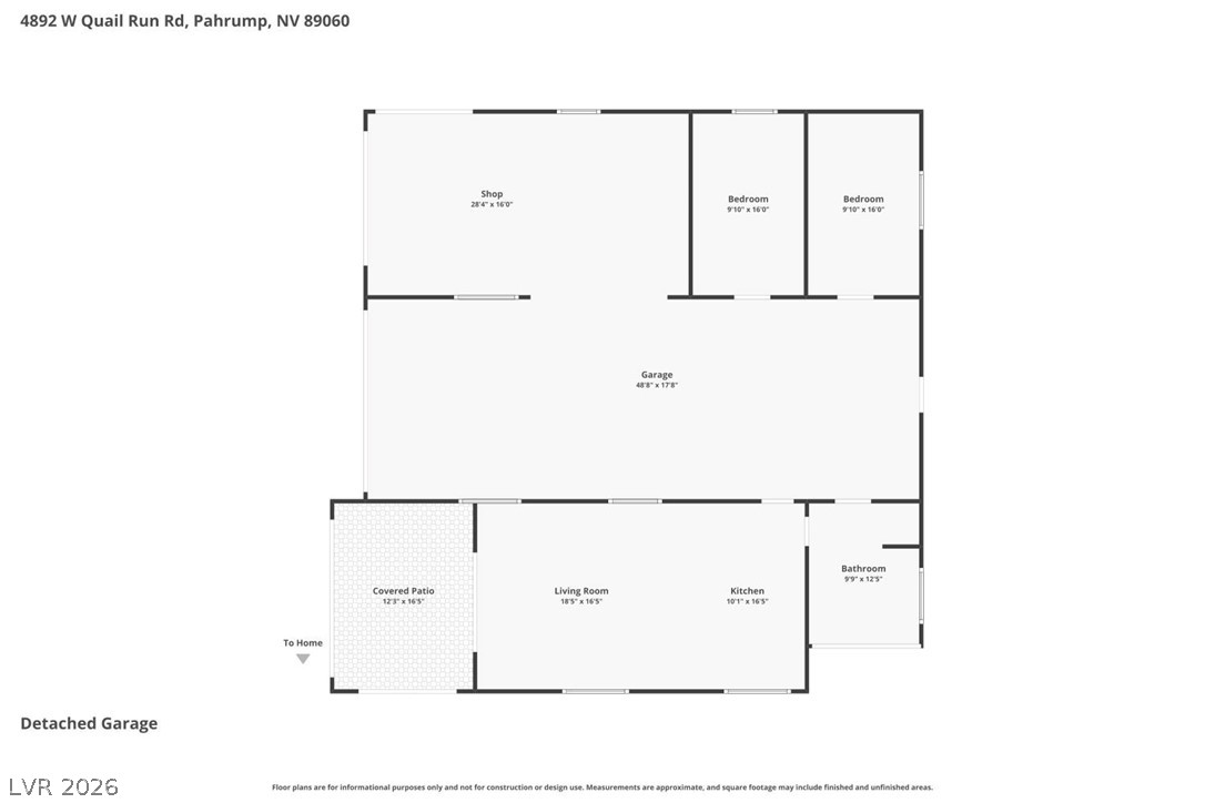 4892 Quail Run Road Pahrump NV 89060