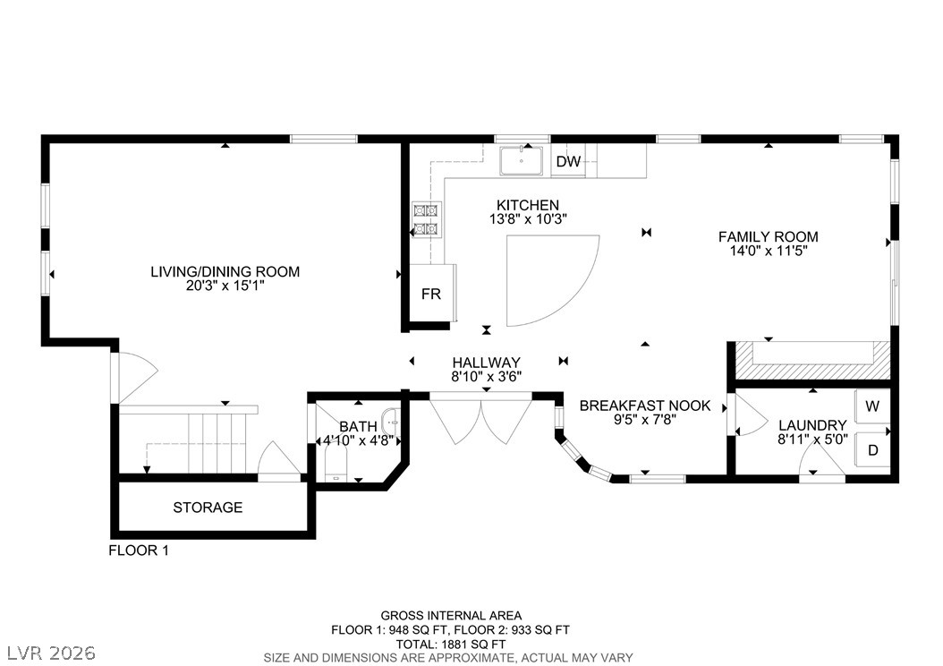 10242 Garden State Drive Las Vegas NV 89135