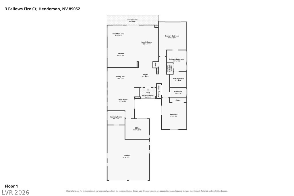 3 Fallows Fire Court Henderson NV 89052