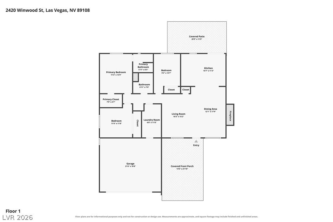 2420 Winwood Street Las Vegas NV 89108