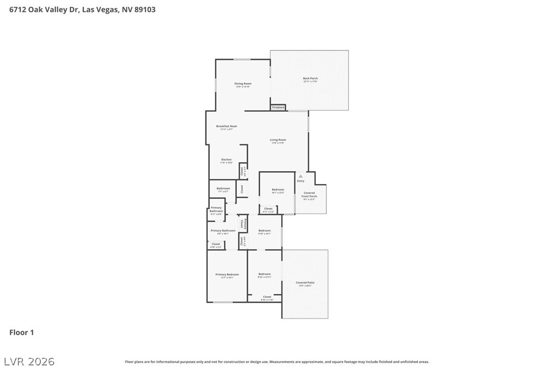 6712 Oak Valley Drive Las Vegas NV 89103