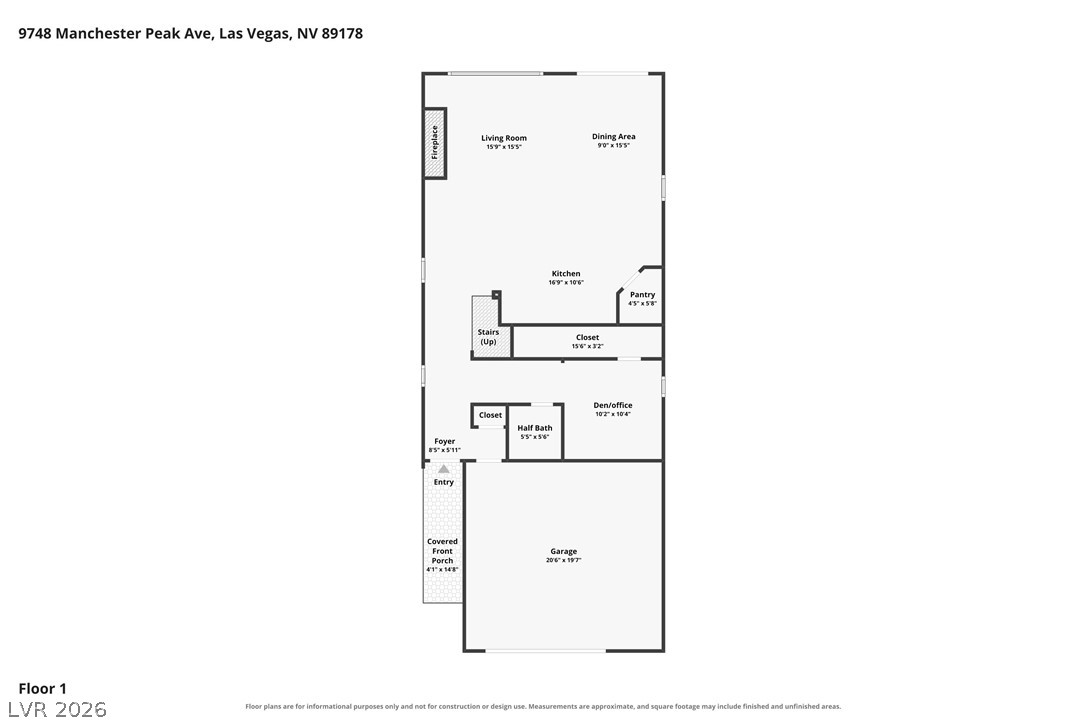 9748 Manchester Peak Avenue Las Vegas NV 89178
