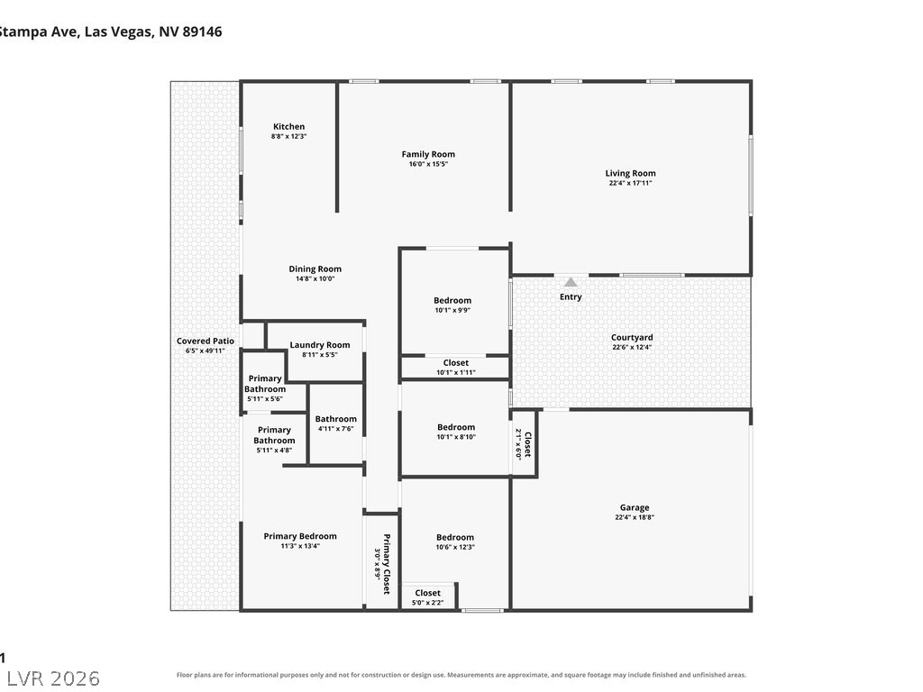 5282 Stampa Avenue Las Vegas NV 89146