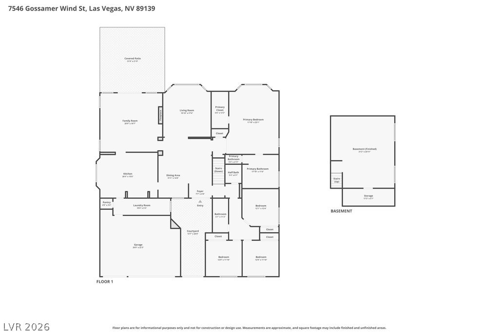 7546 Gossamer Wind Street Las Vegas NV 89139