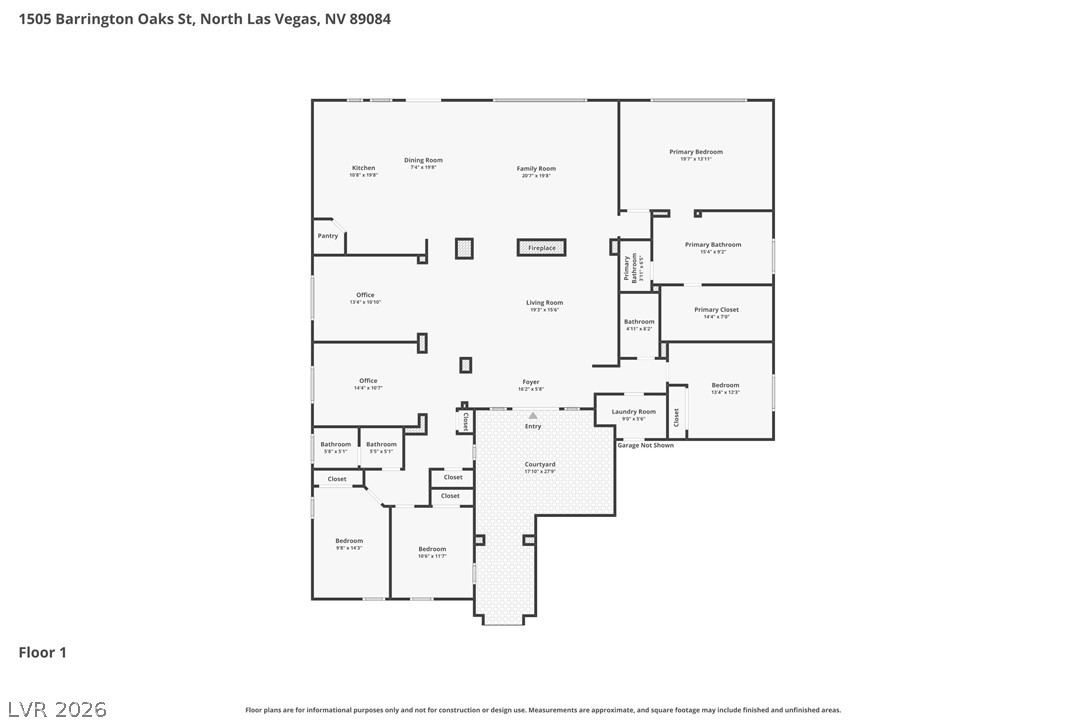 1505 Barrington Oaks Street North Las Vegas NV 89084