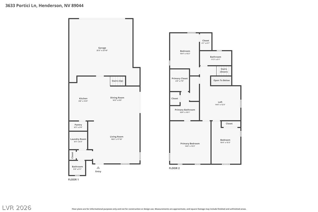 3633 Portici Lane Henderson NV 89044