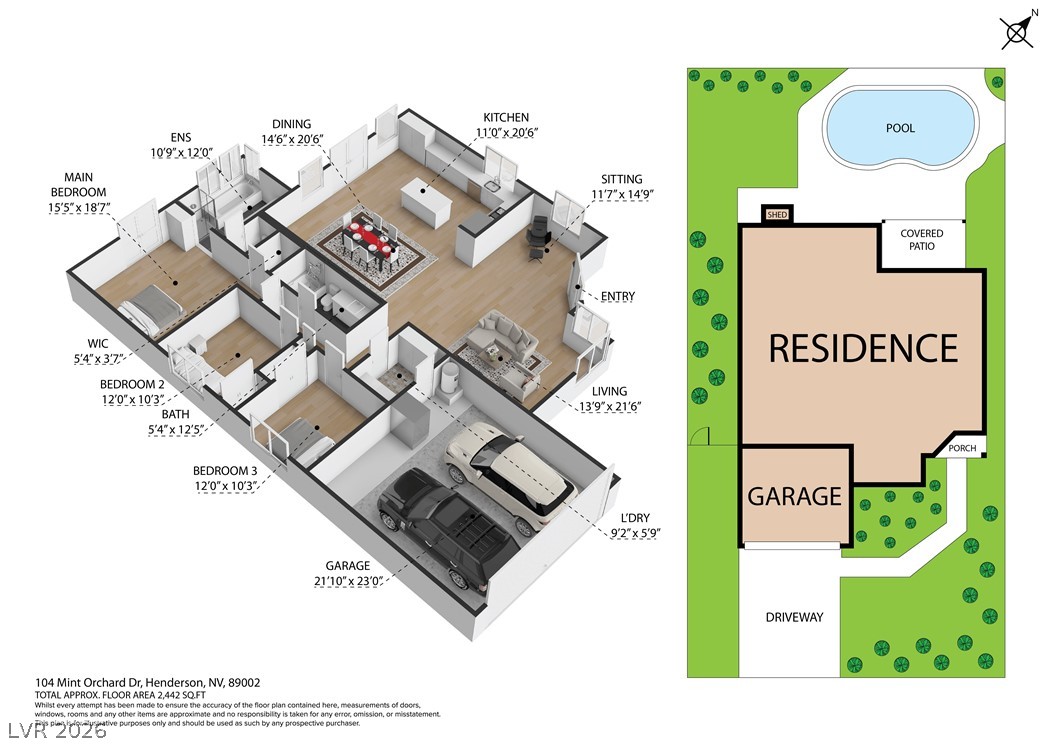 104 Mint Orchard Drive Henderson NV 89002