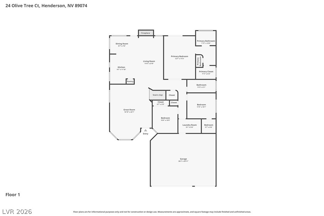 24 Olive Tree Court Henderson NV 89074