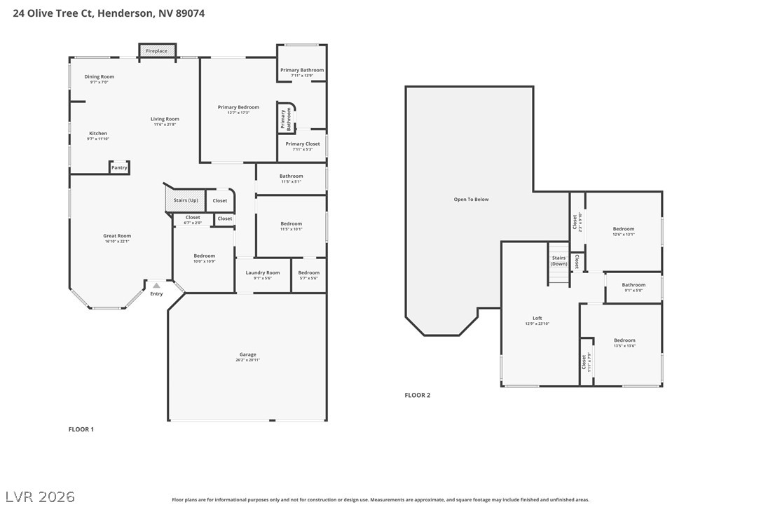 24 Olive Tree Court Henderson NV 89074