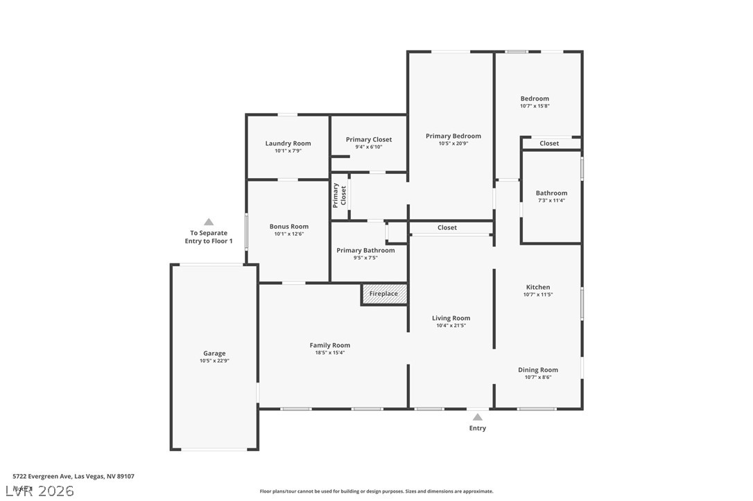 5722 Evergreen Avenue Las Vegas NV 89107