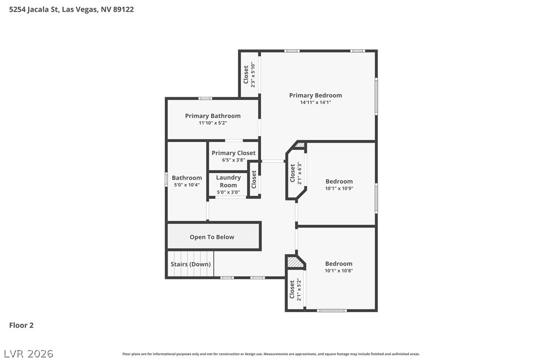 5254 Jacala Street Las Vegas NV 89122