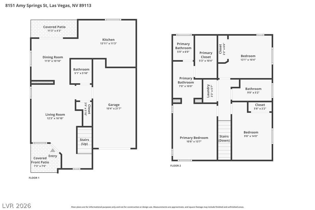 8151 Amy Springs Street Las Vegas NV 89113