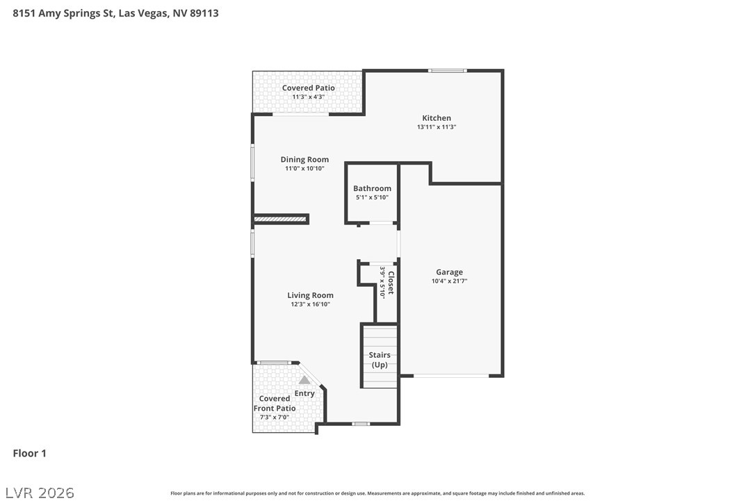 8151 Amy Springs Street Las Vegas NV 89113