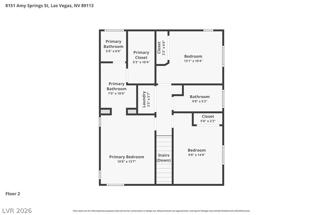 8151 Amy Springs Street Las Vegas NV 89113