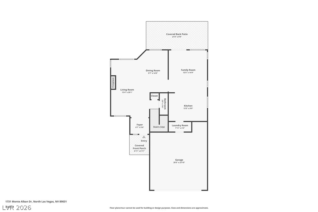1731 Monte Alban Drive North Las Vegas NV 89031