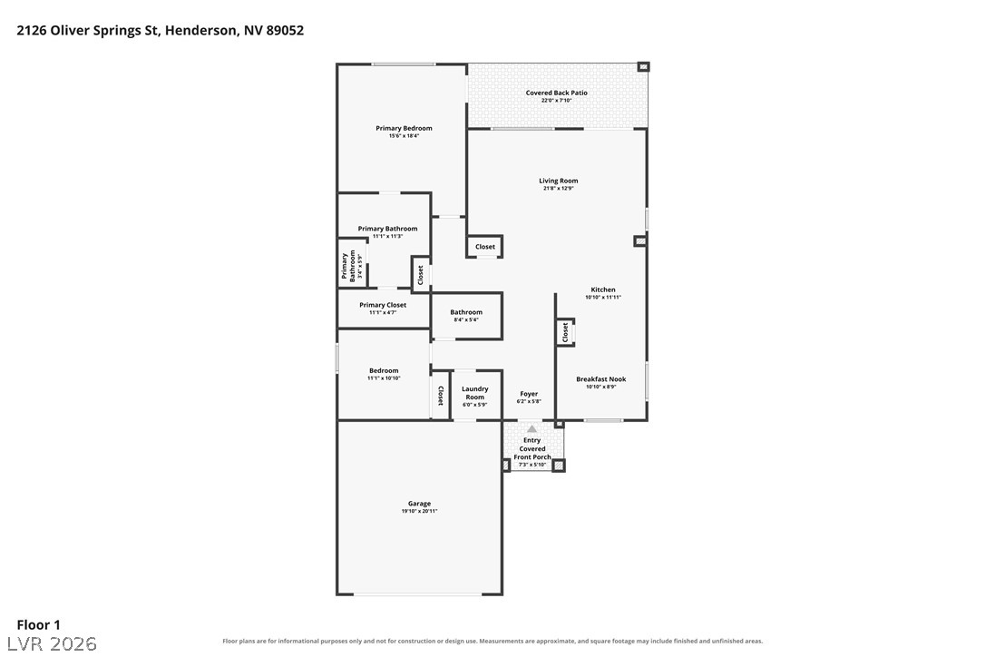 2126 Oliver Springs Street Henderson NV 89052