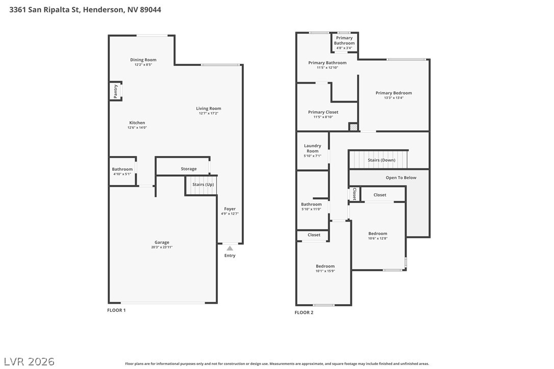 3361 San Ripalta Street Henderson NV 89044