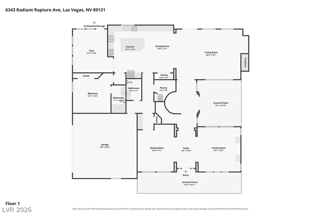6343 Radiant Rapture Avenue Las Vegas NV 89131
