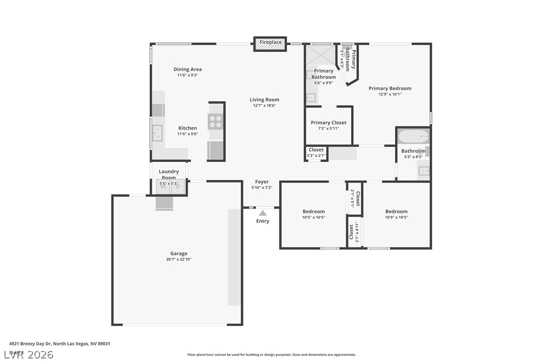 4921 Breezy Day Drive North Las Vegas NV 89031