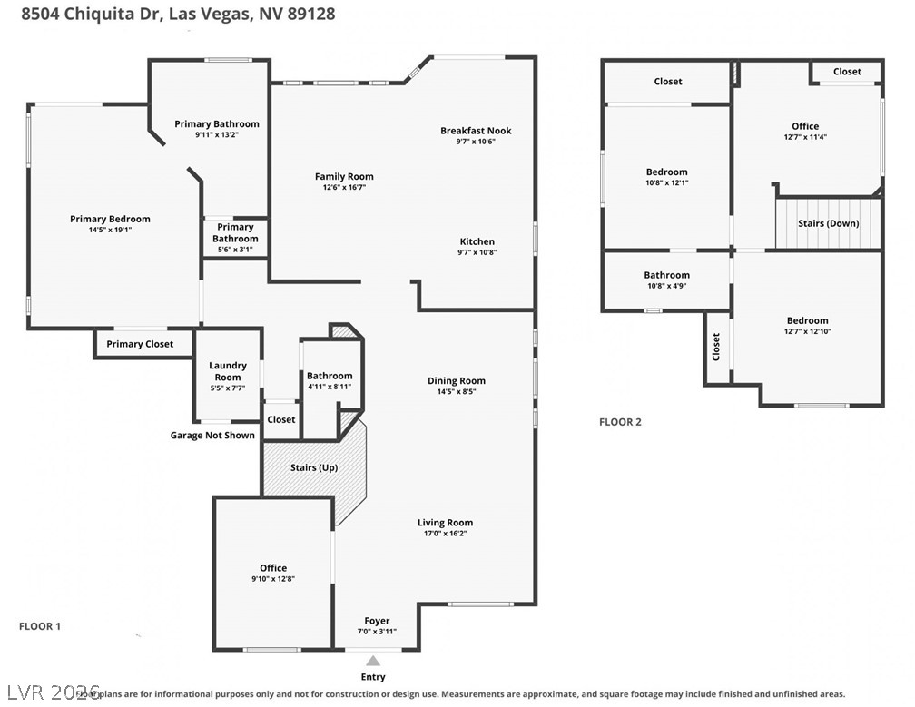 8504 Chiquita Drive Las Vegas NV 89128