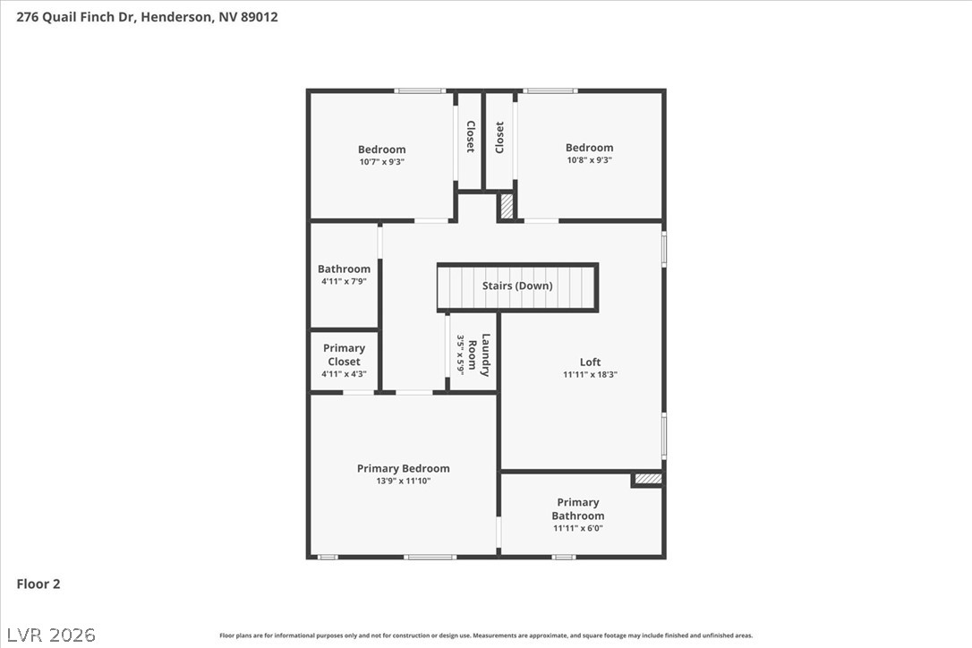 276 Quail Finch Drive Henderson NV 89012