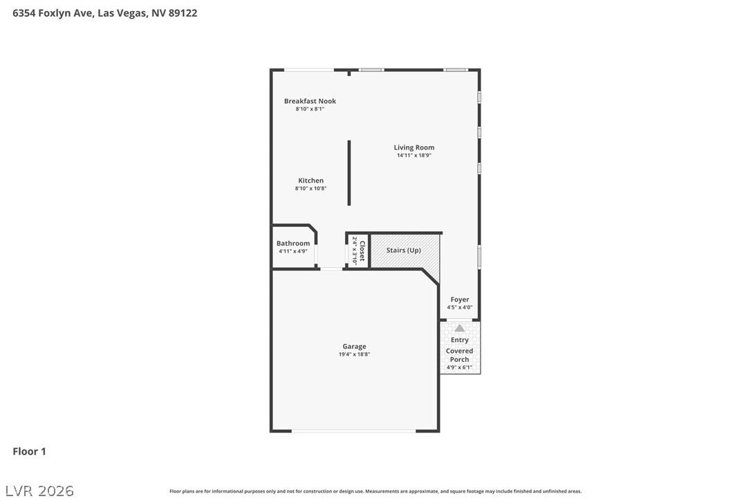 6354 Foxlyn Avenue Las Vegas NV 89122