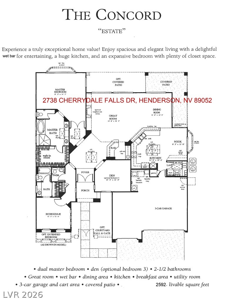 2738 Cherrydale Falls Drive Henderson NV 89052
