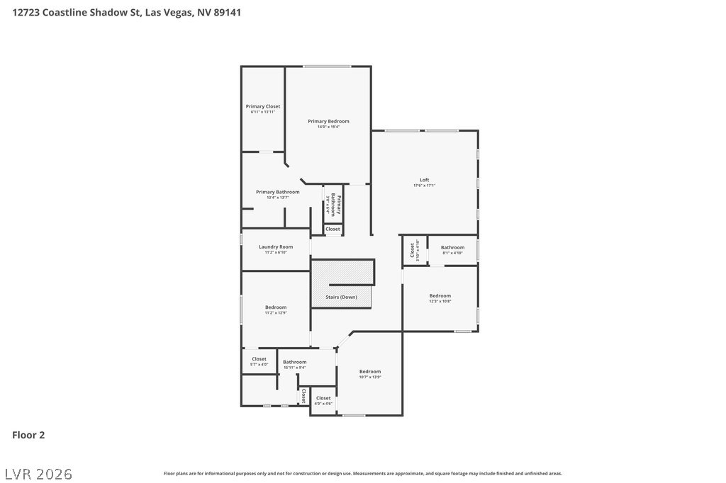 12723 Coastline Shadow Street Las Vegas NV 89141