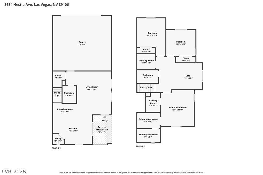3634 Hestia Avenue Las Vegas NV 89106