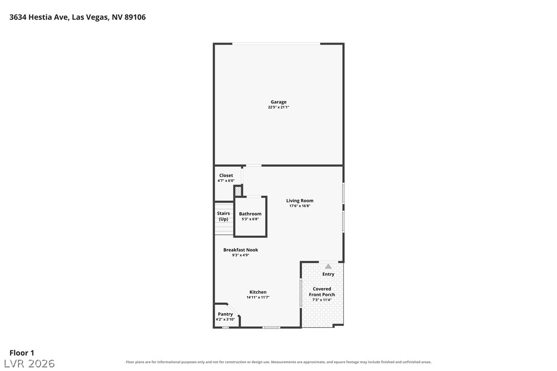 3634 Hestia Avenue Las Vegas NV 89106