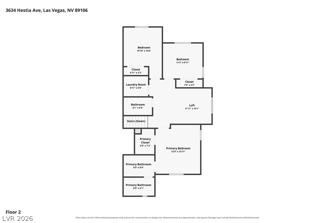 3634 Hestia Avenue Las Vegas NV 89106