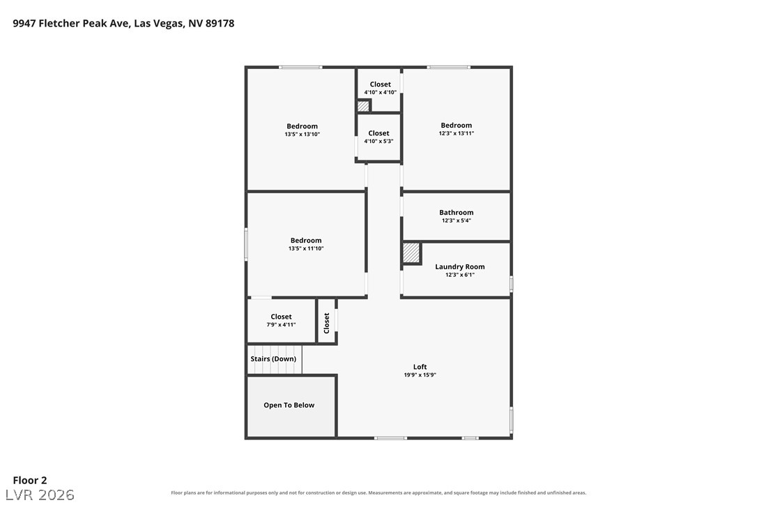 9947 Fletcher Peak Avenue Las Vegas NV 89178