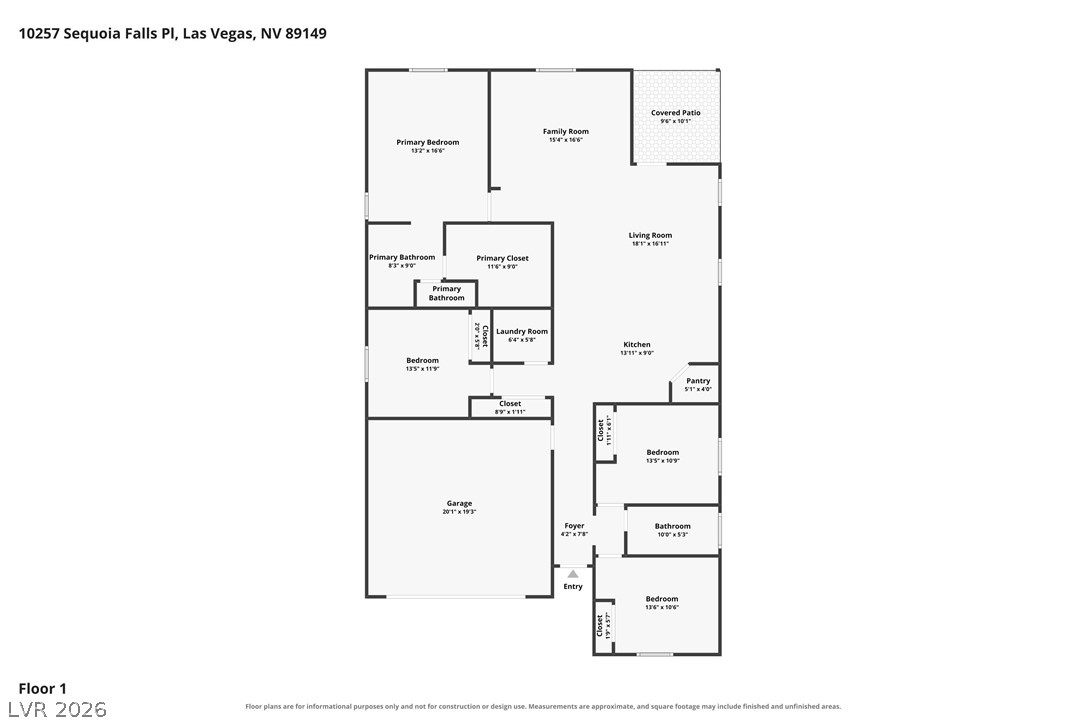 10257 Sequoia Falls Place Las Vegas NV 89149