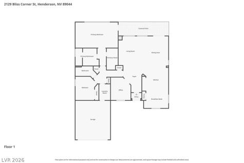2129 Bliss Corner Street Henderson NV 89044