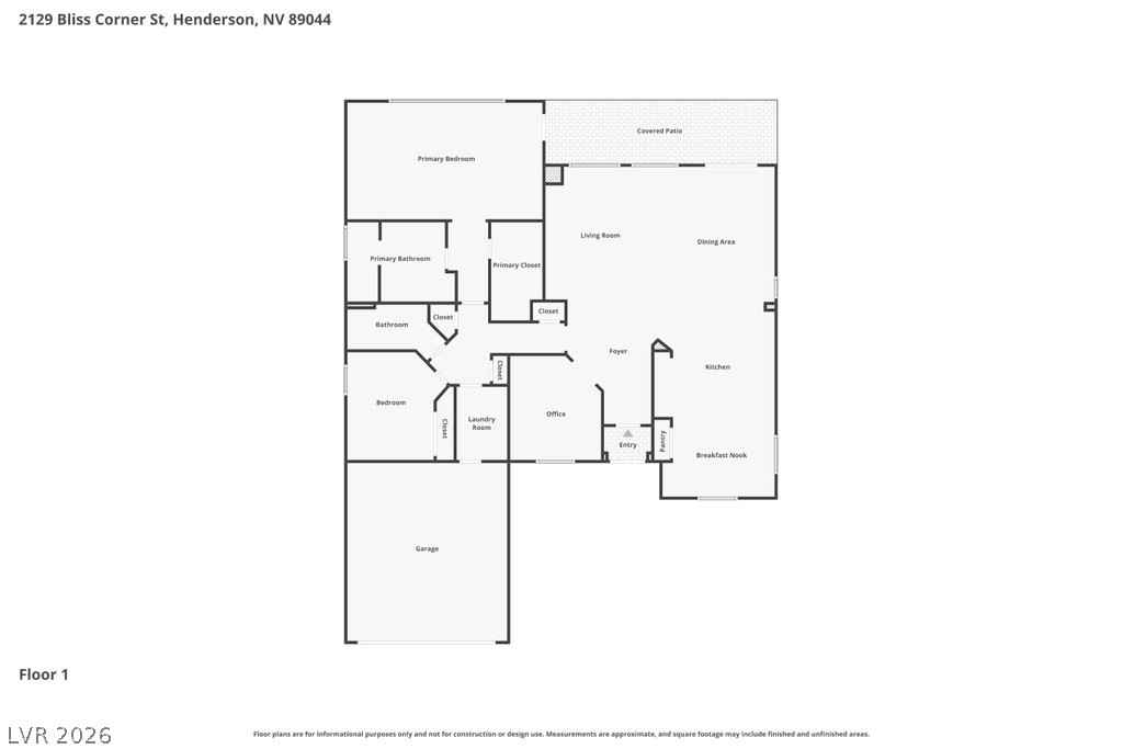 2129 Bliss Corner Street Henderson NV 89044