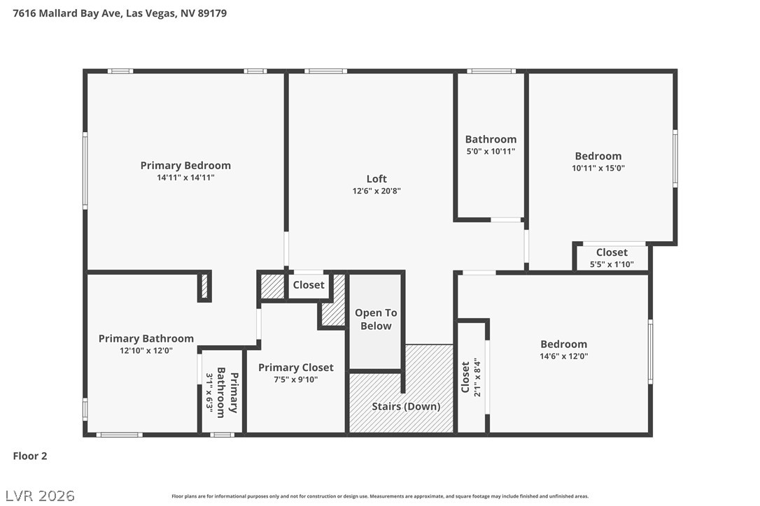 7616 Mallard Bay Avenue Las Vegas NV 89179