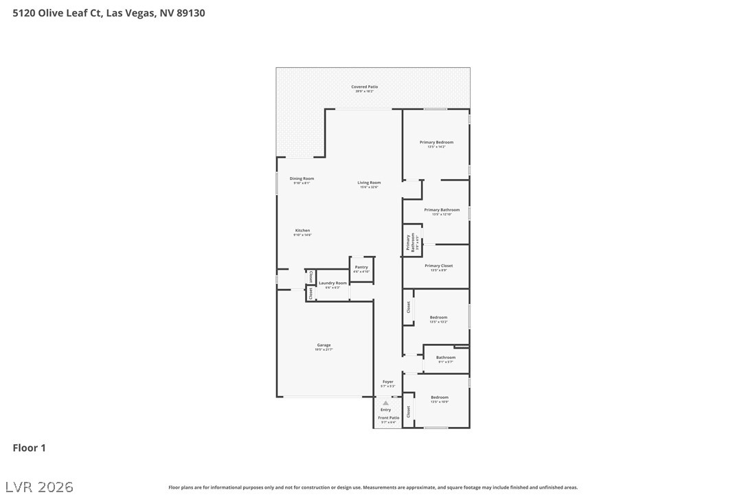 5120 Olive Leaf Court Las Vegas NV 89130